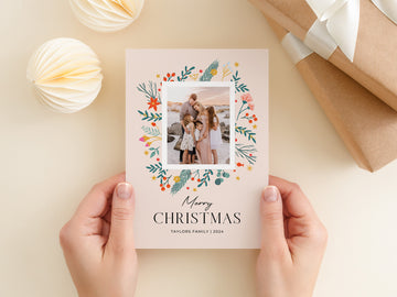 Family Christmas Card Template - CD514