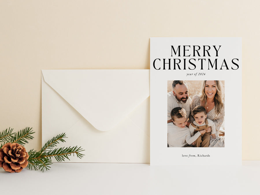 Christmas Card Template - CD516