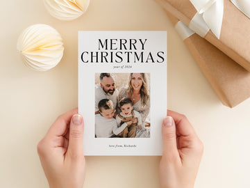 Christmas Card Template - CD516