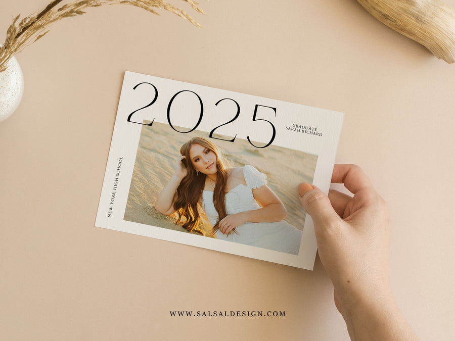 Graduation Announcement Card Template - G467