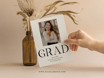 2025 Senior Graduation Invitation Template - G461