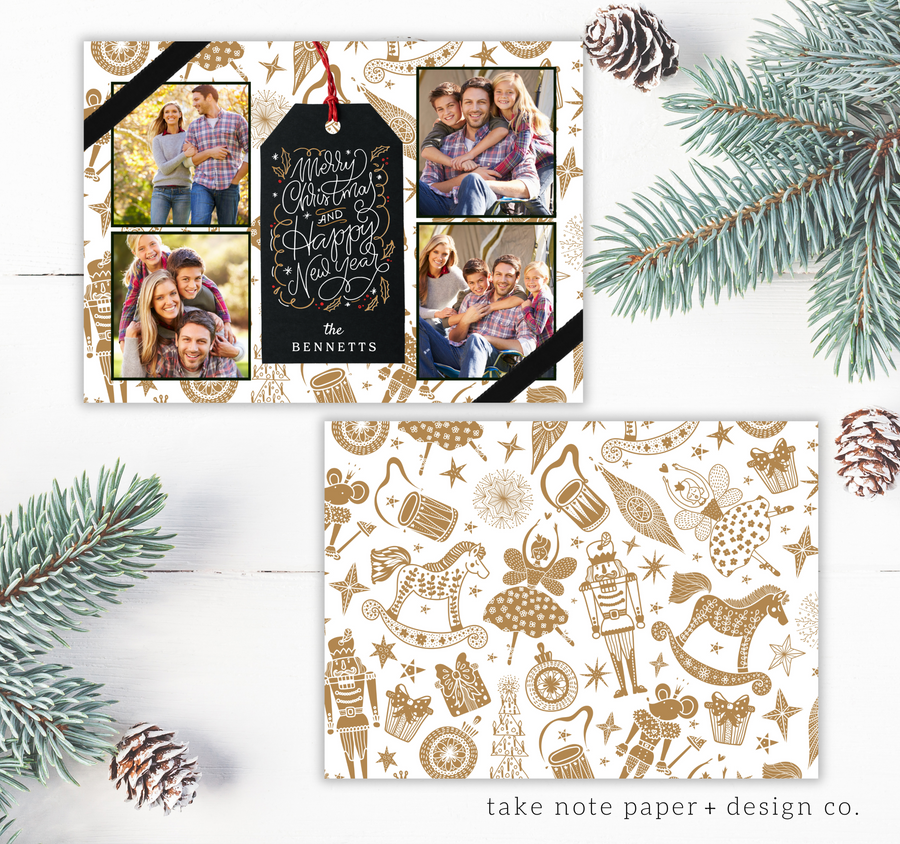 Christmas New Year Nutcracker Template - TNPC143